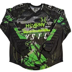 NWOT HK Army HSTL Line Padded Paintball Jersey Slime Medium